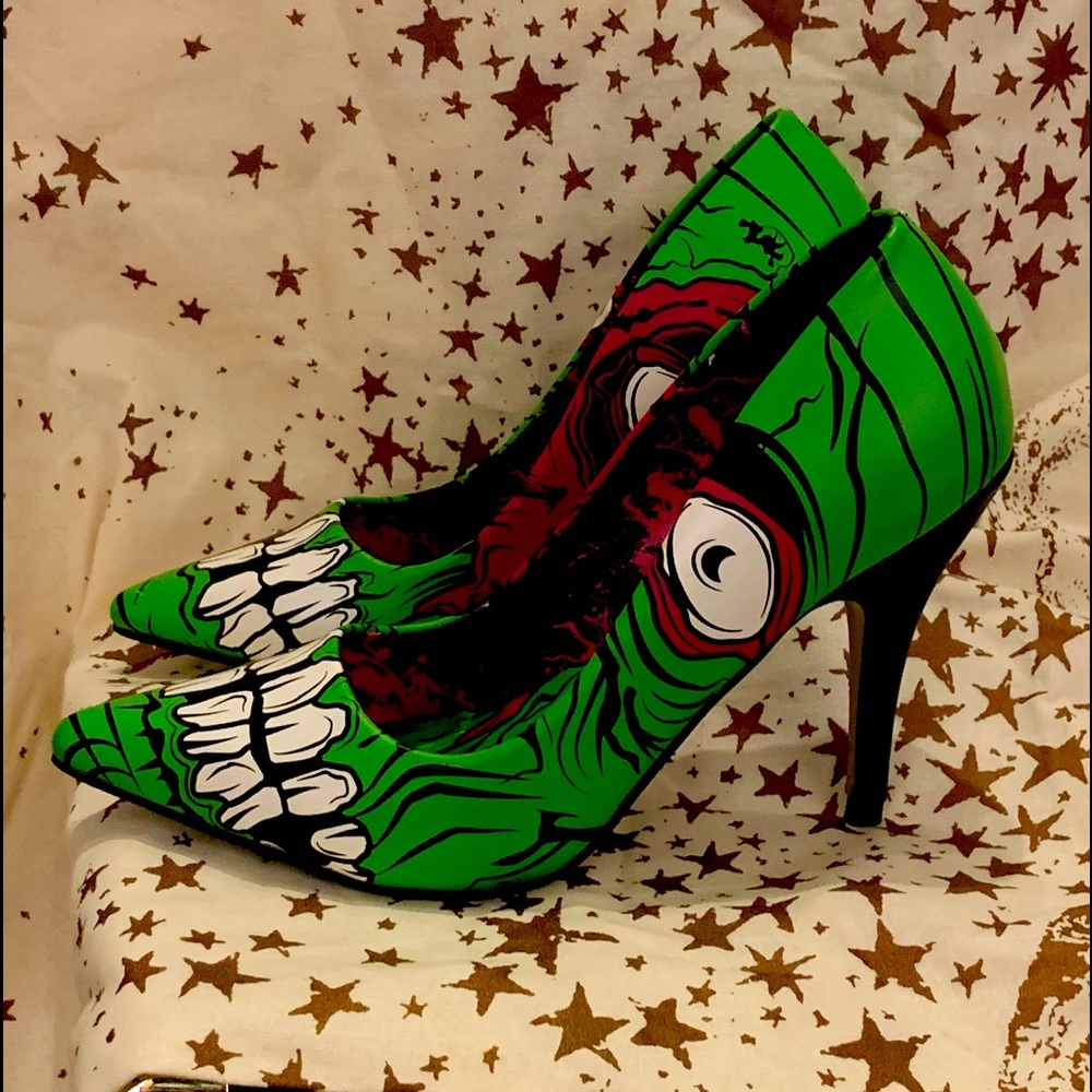 Zombie, Goth, Horror Pumps by Iron Fist
